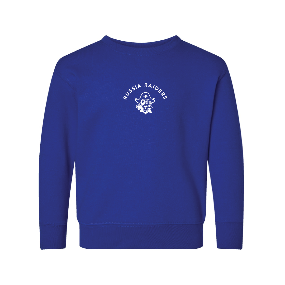 Deep Royal Toddler/Youth Embroidered Crewneck