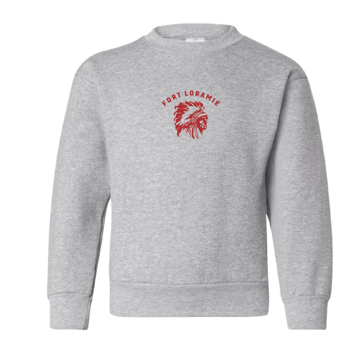 Loramie Toddler/Youth Embroidered Crewneck Sweatshirt