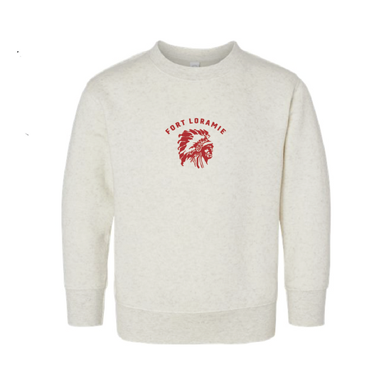 Loramie Toddler Embroidered Crewneck Sweatshirt